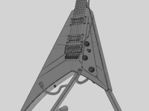 jackson randy rhoads 3D Model