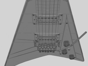 jackson randy rhoads Modèle 3D