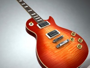 gibson les pul classic premium plus Modelo 3D