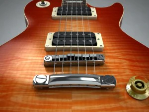 gibson les pul classic premium plus 3D Model