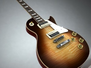 gibson les paul standard 3D Model