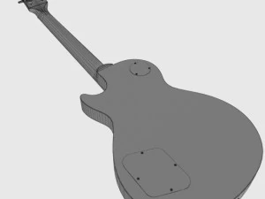 gibson les paul custom 3D Model