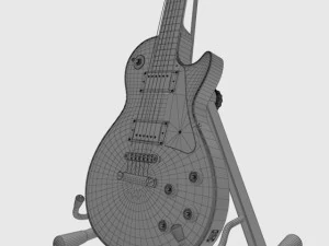 gibson les paul custom 3D Model