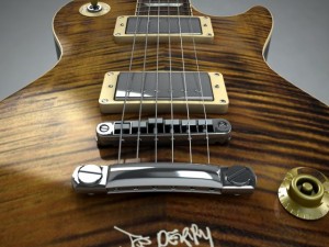 gibson les paul joe perry Modelo 3D