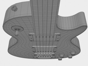 gibson les paul joe perry Modelo 3D