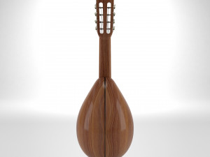 mandolin 3D 모델