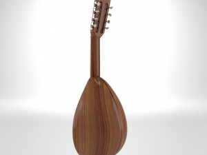 mandolin 3D 모델