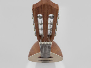 mandolin 3D 모델
