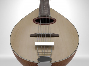 mandolin 3D 모델