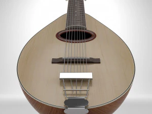 マンドリン 3Dモデル