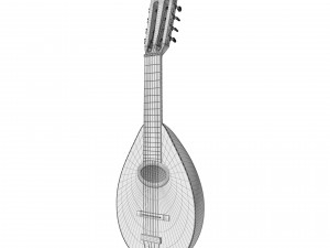 mandolin 3D 모델