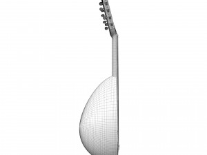 mandolin 3D 모델
