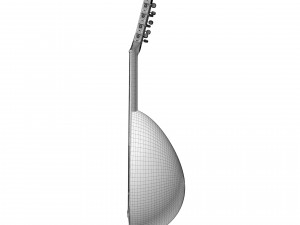 mandolin 3D 모델