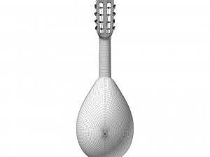 mandolin 3D 모델