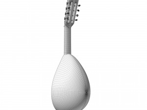 mandolin 3D 모델