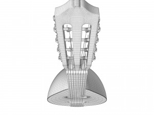 mandolin 3D 모델
