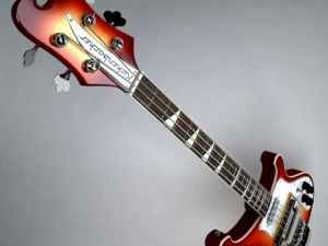 rickenbacker bass 3D Model