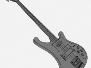 rickenbacker bass 3D Model