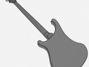 rickenbacker bass 3D Model