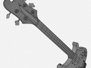 rickenbacker bass 3D Model