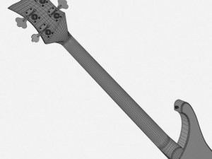 rickenbacker bass 3D Model