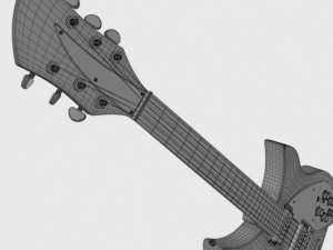 rickenbacker guitar 330 3Dモデル