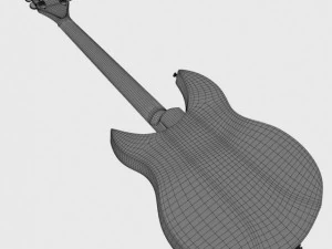 rickenbacker guitar 330 3D Model