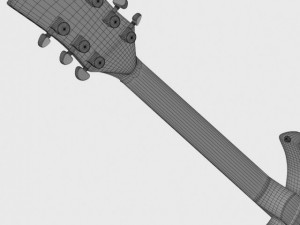 rickenbacker guitar 330 3Dモデル