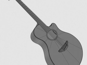yamaha apx 3D Model
