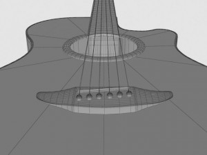 yamaha apx 3D Model