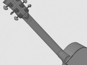 yamaha apx 3D Model