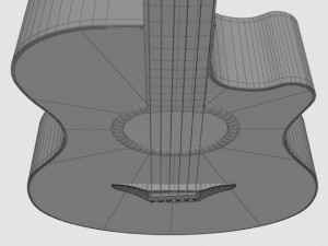 yamaha apx 3D Model