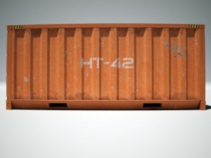 container 3D-Modell