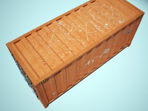 container 3D-Modell