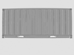 container 3D-Modell