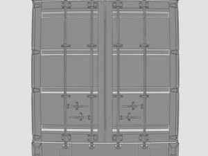 container 3D-Modell