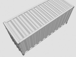 container 3D-Modell