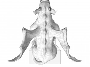 Gargoyle Gothic Statue 3D Модель