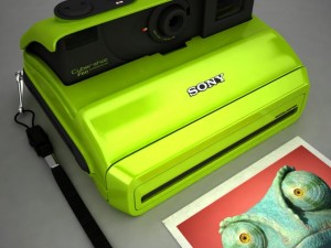 sony cyber shot camera 3D Model