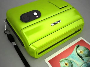 sony cyber shot camera 3D Model