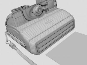 sony cyber shot camera 3D Model