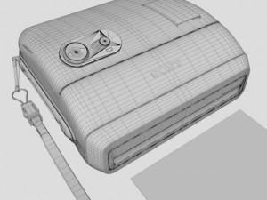 sony cyber shot camera 3D Model