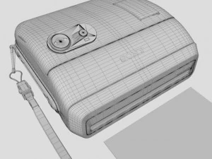 sony cyber shot camera 3D Model