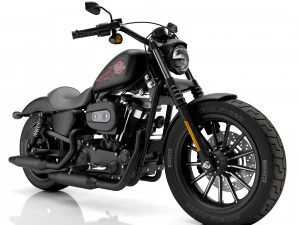 Harley davidson ferro 883 Modelo 3D