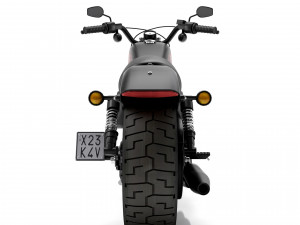 Harley davidson iron 883 Model 3D