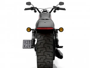 Harley davidson iron 883 3D Model