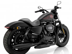 Harley davidson iron 883 3D Model
