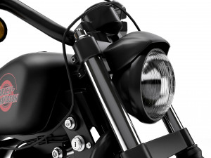 Harley davidson iron 883 Model 3D