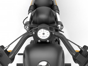 Harley davidson iron 883 Model 3D
