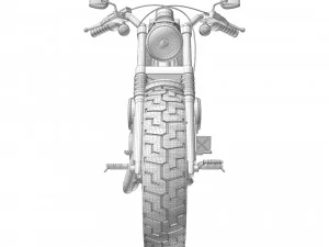 Harley davidson iron 883 3D Model